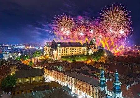 Пазл Castorland 500 FIREWORKS OVER WAWEL CASTLE, POLAND B-52721 Пазл Castorland 500 FIREWORKS OVER WAWEL CASTLE, POLAND B-52721