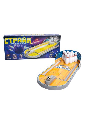 Настольная игра: Десятое Королевство Aктив time "Настольный боулинг. Страйк" KOR-70040