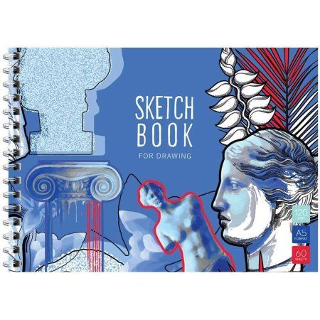 Скетчбук-блокнот 60л. А5 ArtSpace "Искусство в деталях" 120 г/м2, на гребне RE-Б5р60грг_35497 Скетчбук-блокнот 60л. А5 ArtSpace "Искусство в деталях" 120 г/м2, на гребне RE-Б5р60грг_35497