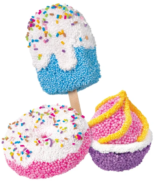 Шариковый пластилин модели "Puzzle Foam" Кондитерская AS-FM043