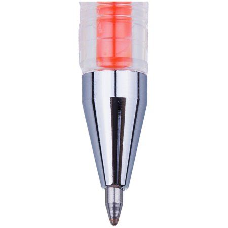 Ручка гелевая Crown "Hi-Jell Color" оранжевая, 0.7 мм RE-HJR-500H-2