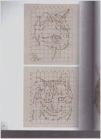 Книга Э: Кошки: Рисуем по сеткам 978-5-04-097529-7