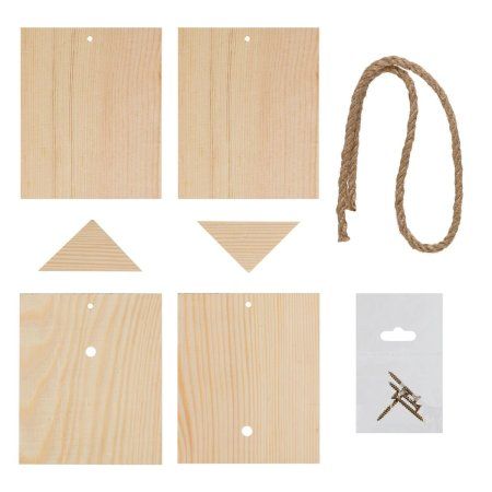 Заготовка для декорирования Mr.Carving Кормушка 19.5 x 10 x 19.5 см сосна МН-65