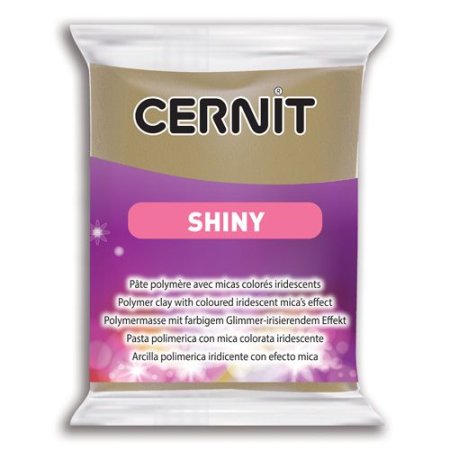 Пластика полимерная запекаемая CERNIT Shiny блестящая 56 г (050 золото) RH-CE0890056050