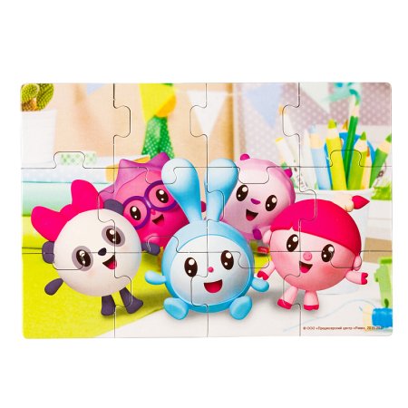 Напольный пазл Step Puzzle "Baby Step. Малышарики" 30 деталей STP-70155