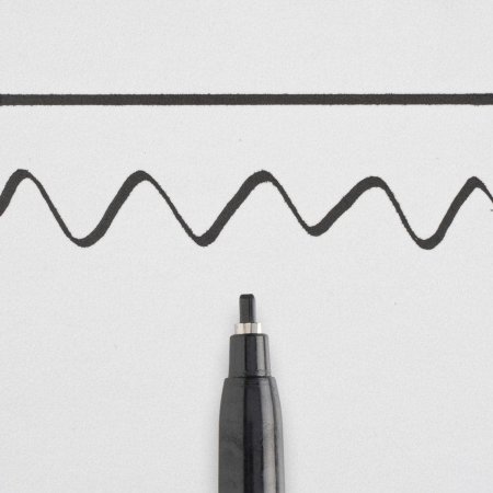 Маркер SAKURA Pen-Touch Calligrapher средний стержень 1.8 мм Черный MPXPSK-C-49