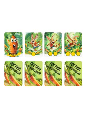 Настольная игра: Десятое Королевство Aктив time "Погоня за морковкой" KOR-70043