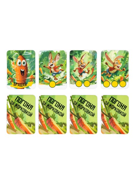 Настольная игра: Десятое Королевство Aктив time "Погоня за морковкой" KOR-70043