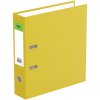 Папка-регистратор A4 СТАММ "Стандарт" 70 мм, бумвинил, с карманом на корешке, желтая RE-ММ-31824