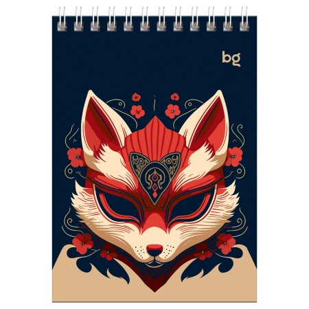 Блокнот A6 80л. BG "Asia style" на гребне RE-Б6гр80_59759