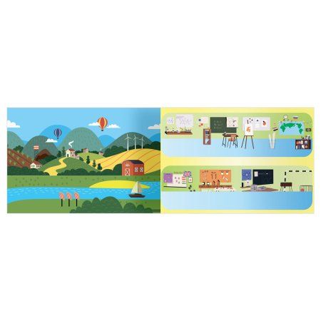 Альбом с наклейками ТРИ СОВЫ "250 наклеек. Профессии" А5, 250 шт, 6 стр RE-АнА5_10514