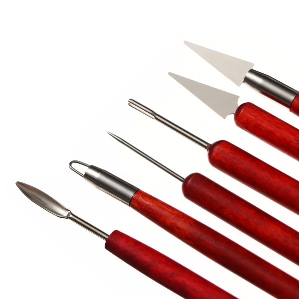 Набор инструментов для лепки 6 штук SIM-9950900