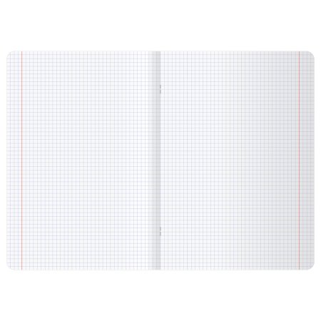 Тетрадь 96л. A4 клетка BG "UniTone" пластиковая обложка, прозрачный RE-Т4ск96_пл_57517