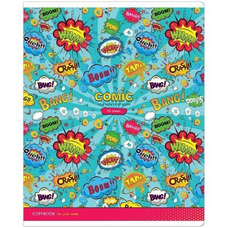 Тетрадь 96л. A5 клетка ArtSpace "Паттерн. Комикс" RE-Т96к_36402