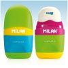 Ластик-точилка MILAN Capsule Mix, контейнер ассорти ML-4709624 Ластик-точилка MILAN Capsule Mix, контейнер ассорти ML-4709624