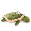 Мягкая игрушка ORANGE TOYS Черепаха зеленая 14 см с метал. кольцом ORT-OT9013/14