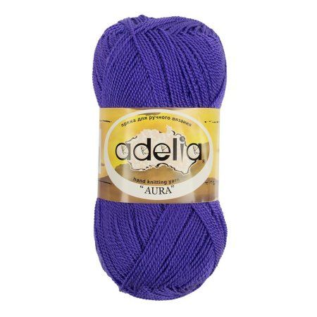 Пряжа ADELIA Aura 100% акрил 1 х 50 г 250 ± 5 м №062 св.фиолетовый ADE-AUR-062