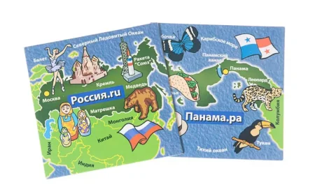 Настольная игра: Сундучок знаний "Вокруг света" MAG90701