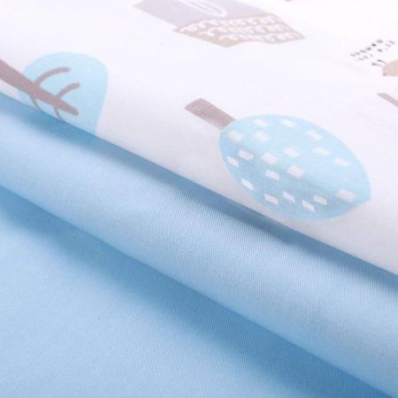 Набор тканей для пэчворка ART UZOR 50 х 50 см 2 шт «Любимый сад» голубой 1872451