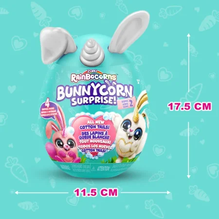 Игровой набор-сюрприз ZURU Rainbocorns Bunnycorn S2 с акс. в ассортименте IT-9280 Игровой набор-сюрприз ZURU Rainbocorns Bunnycorn S2 с акс. в ассортименте IT-9280