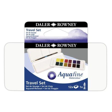 Набор акварельных красок DALER ROWNEY Aquafine Travel Set 12 цв 131900001