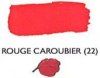 Чернила J. Herbin в бутылочке 10 мл, 22 Рубиновый красный (Rouge Caroubier) RH-11522T