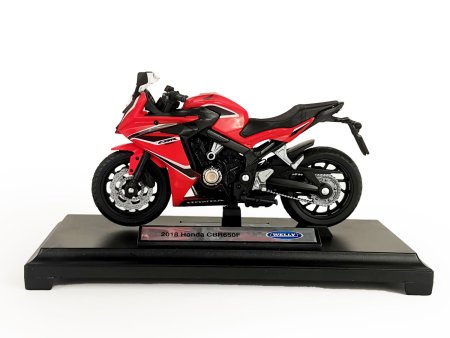 Мотоцикл WELLY 1:18 Honda CBR 650F, красный IT-12853PW
