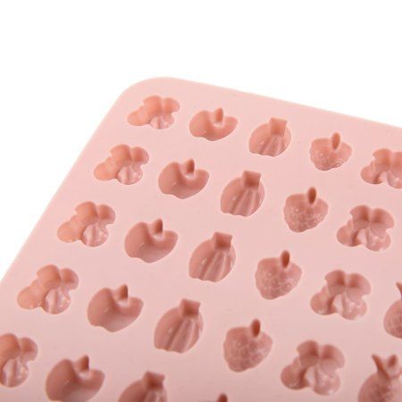 S-CHIEF Форма силиконовая для леденцов 20.8 x 15 x 1 см "Фрукты" 66 ячеек SPC-0510