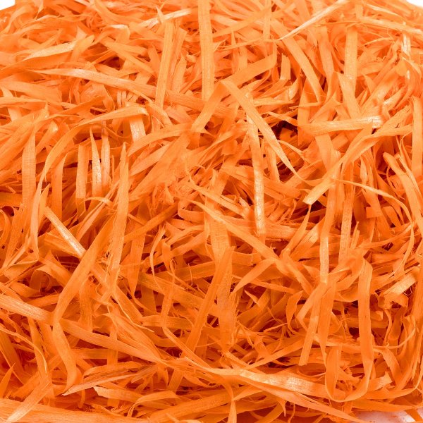 Декоративный наполнитель "Трава" Blumentag 50 г ± 5 г 04 оранжевый BDF-50-04