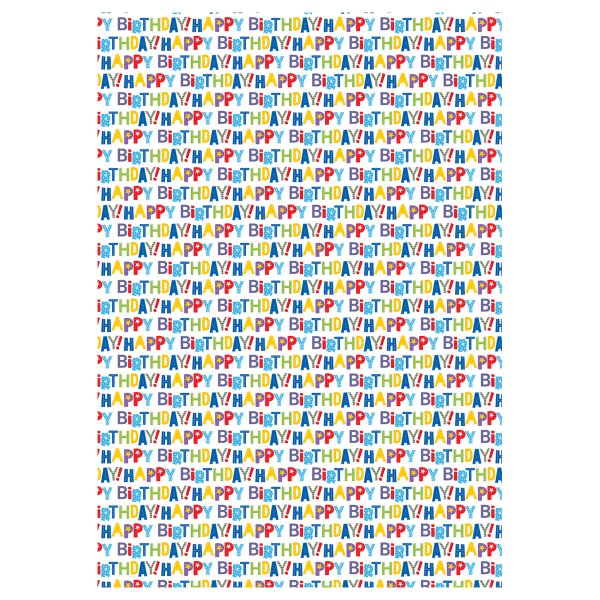 Упаковочная бумага глянцевая MESHU "Congrats" 1л. 70 x 100 см 80 г/м2, ассорти, 4 дизайна RE-MS_62811