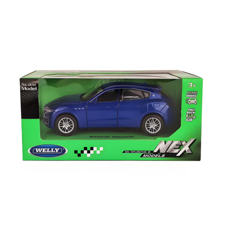 Машинка WELLY 1:32 Maserati Levante, пруж. мех., цв. в асс. IT-39892CW
