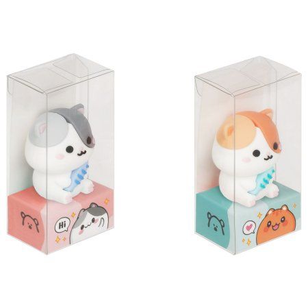 Точилка MESHU "Kitten" 1 отверстие, ассорти RE-MS_54492