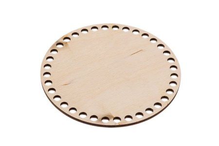 Заготовка для декорирования Mr.Carving Панно с перфорацией "Круг" d 15 см x 0.4 см фанера БА-03