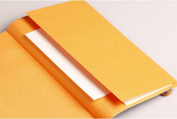 Блокнот RHODIA Goalbook A5 90 г/м2 120 л, в точку, мягк.обл., на резинке, розовое дерево RH-117802C