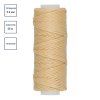Нитки для кожи вощёные плоские "Промысел" 0.8 мм 25 м № 004 св. бежевый LC-001-004