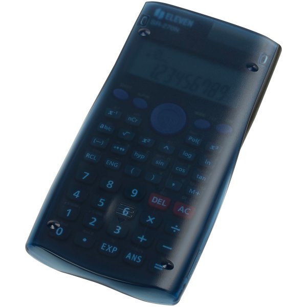 Калькулятор научный Eleven 10+2 разрядов, 240 функций, двойное питание, 82 x 162 x 16 мм черный RE-SR-270N