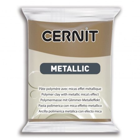 Пластика полимерная запекаемая CERNIT Metallic 56 г (059 античная бронза) RH-CE0870056059