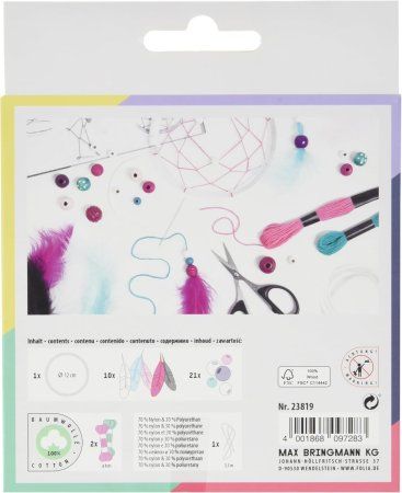 Набор для изготовления ловца снов FOLIA Girly FL-23819