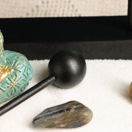 Сад камней с колокольчиком "Минори" 15 x 15 x 14 см SIM-9948627 Сад камней с колокольчиком "Минори" 15 x 15 x 14 см SIM-9948627