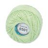 Пряжа GAMMA Ирис 100% хлопок 1 x 10 г 82 ± 3 м №0501 св-салатовый GAM-IRI-1-0501