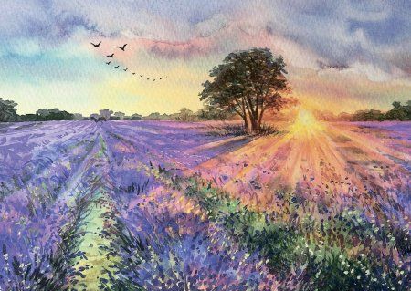 Пазл 2000 элементов ФРЕЯ "Лавандовый закат" PZL-2000/18 Пазл 2000 элементов ФРЕЯ "Лавандовый закат" PZL-2000/18