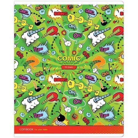 Тетрадь 96л. A5 клетка ArtSpace "Паттерн. Комикс" RE-Т96к_36402