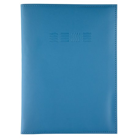 Блокнот-клатч для записей Стихия 80 г/м2, 14.2 x 20.5 см, 80 л, мягкая обложка, небесно-синий NP-ST04043