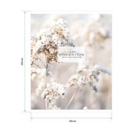 Тетрадь 96л. A5 клетка ArtSpace "Цветы. Flowers for inspiration" RE-Т96к_45917