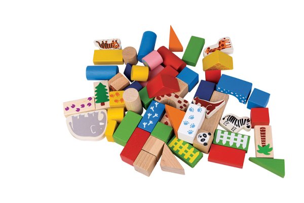 Развивающая игра Step Puzzle "Деревянный конструктор. Зоопарк" STP-89806