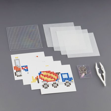 Термомозаика ТРИ СОВЫ "Машины помощники" инструменты и аксессуары, трафареты, карт.коробка RE-ThB_55658