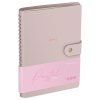 Записная книжка А5 96л. Greenwich Line "Pastel. Pink" ЛАЙТ, кожзам, скрытый гребень, блок в линию RE-NA5_51412