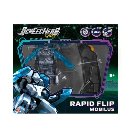 Дикие Скричеры. Игровой набор Рэпидфлип Мобилус S5. ТМ Screechers Wild ROS-62646