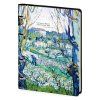 Тетрадь на кольцах 80л. A5 ЛАЙТ, кожзам, Greenwich Line "Van Gogh. Orchard in Bloom" тон. блок RE-Nr4A5_43421 Тетрадь на кольцах 80л. A5 ЛАЙТ, кожзам, Greenwich Line "Van Gogh. Orchard in Bloom" тон. блок RE-Nr4A5_43421