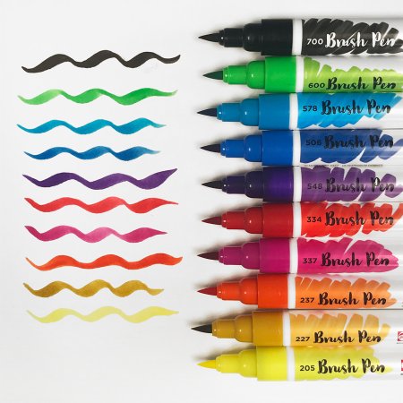 Маркер акварельный ECOLINE кисть